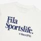 [휠라][FILA] [휠라] (온라인 단독)Sportslife 스몰로고 반팔티셔츠 (FE2RSF5103X_OWH) (FE2RSF5103X_OWH)
