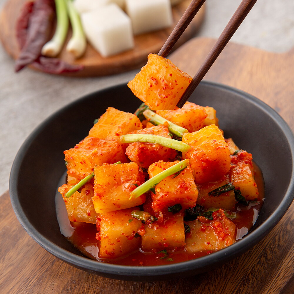 자연앤푸드 수향 김치담 국내산 깍두기 10kg