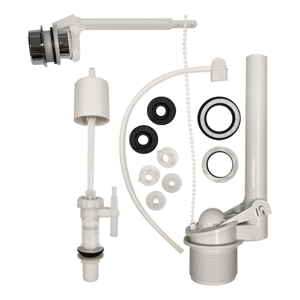 오너클랜 양변기부속품 변기수리부품 물내리는 버튼 세트