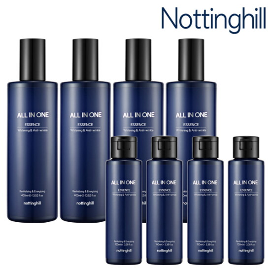 [노팅힐]★단독파격가★ 노팅힐 올인원 에센스  롯데단독패키지 (400ml * 4 + 100ml * 4)