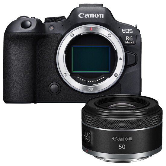 캐논 [캐논][정품] EOS R6 Mark II + RF 50mm F1.8 STM + 9361가방(숄더백) + 청소도구 + 포켓융