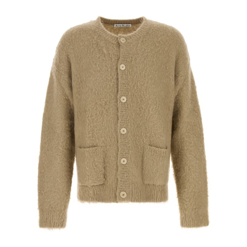 ACNE STUDIOS 아크네 스튜디오 아크네스튜디오 퍼지 모헤어 버튼 프런트 가디건 B60288 CQL