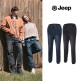 [지프]○ Jeep 25FW 남녀공용 레귤러핏 데님 기모 조거팬츠 2종