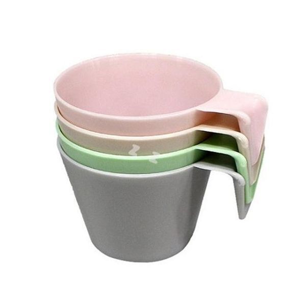 셀러허브(하프클럽) [하프클럽/셀러허브_여성트랜드패션]손잡이 물컵 핸디컵 물 음료 주스 4p세트