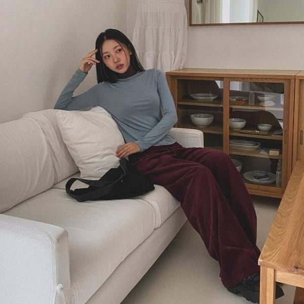 에이치플러스몰 [하프클럽/에이치플러스몰]맨투맨 스프티셔츠 팔배무 크롭티 긴팔 폴라 반