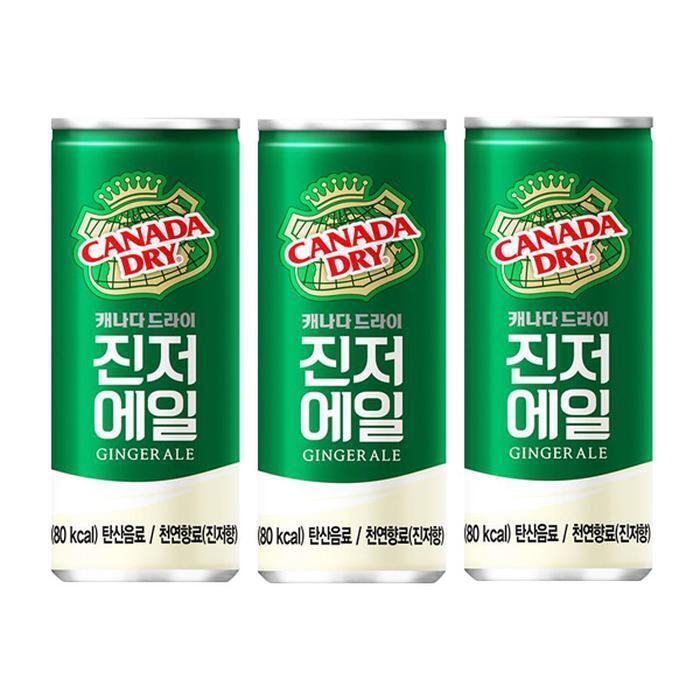 코카콜라 [코카콜라]캐나다드라이 진저에일캔 250mlx30개 하이볼 (16347053)