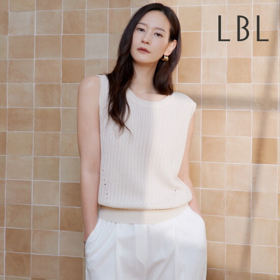 [LBL]26SS 프렌치린넨 블렌디드 슬리브리스 니트 3종