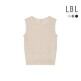 [LBL]26SS 프렌치린넨 블렌디드 슬리브리스 니트 3종