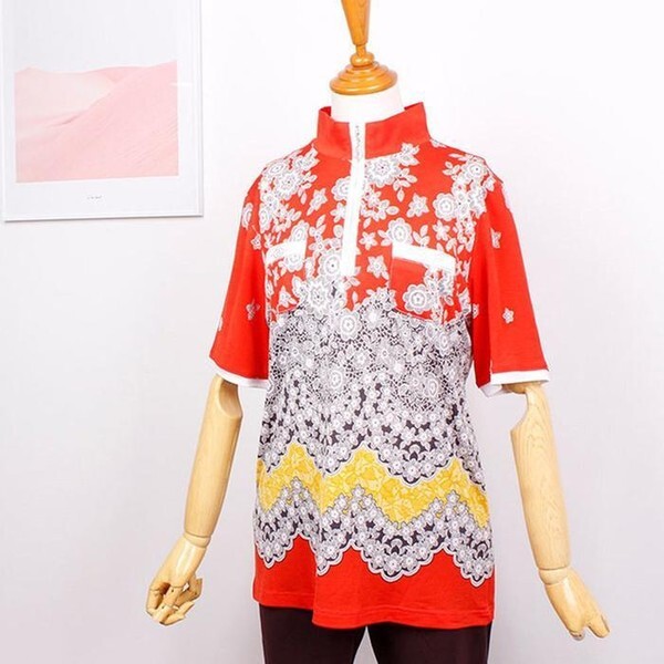 셀러허브(하프클럽) [하프클럽/셀러허브_여성트랜드패션]Rly 찰랑 지퍼 반팔티셔츠 IT-23057