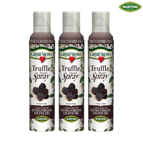 [만토바(MANTOVA)]만토바 송로버섯향 엑스트라버진 올리브 오일 스프레이 750ml (250ml x 3개)