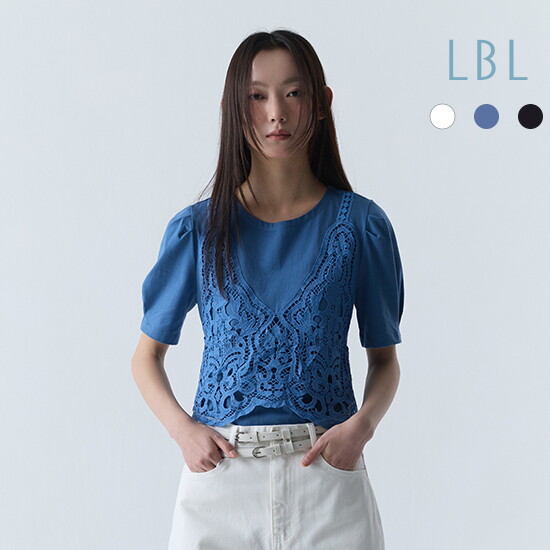 [LBL]○26 SUMMER 호주코튼100 뷔스티에 티셔츠 2종