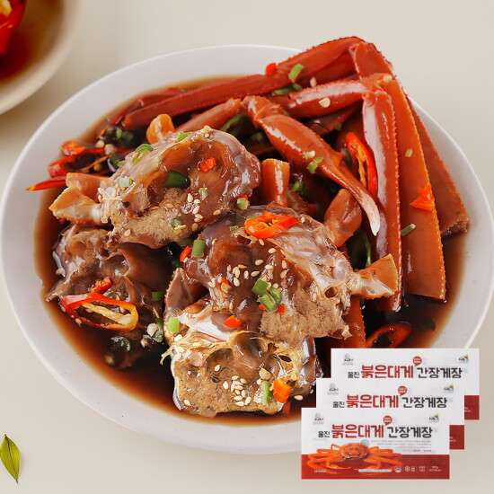 [기타브랜드]붉은대게 간장게장 900g x 3개(2.7kg)