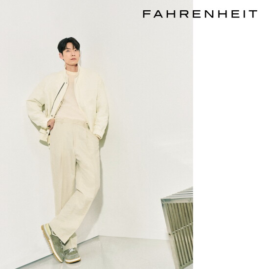 [파렌](파렌하이트) 미니멀 버튼 블루종