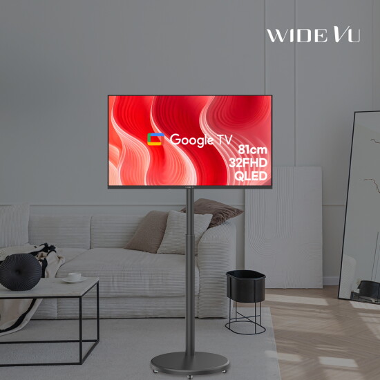 [와이드뷰][와이드무빙뷰] 블랙에디션 삼탠바이미V3 셋트 QLED 81cm(32인치) FHD 스마트 이동식 TV 중소바이미