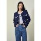 [에고이스트](HERITAGE) 포켓 포인트 라운드 크롭 자켓 EQ3WJ861