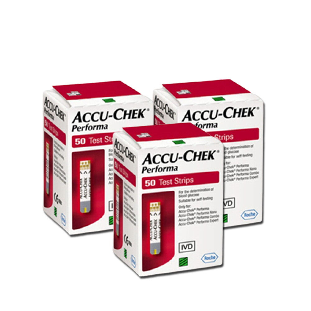 퍼포마 아큐첵 퍼포마 혈당시험지 150매 혈당 측정 검사지 당뇨 소모성 재료