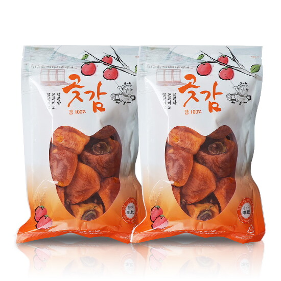 [부자곶감]실속형 봉지곶감 400g 1+1(반건시/둥시)