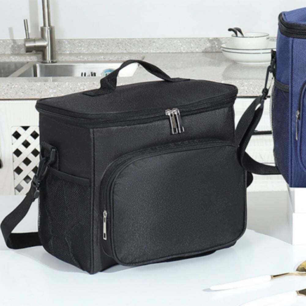 지오벤처스 보온 도시락 가방 지퍼형 캠핑 보냉 런치백 여름용