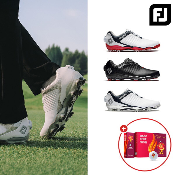 CQR [하프클럽/풋조이]풋조이 ALL NEW DNA 2.0 헬릭스 남성 스파이크 골프화 보아 방수 남자 골프신발   세인트나인 멘탈메이트 골프공