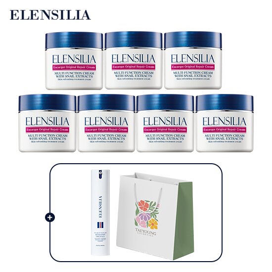 [엘렌실라]오리지날달팽이크림 50g 7개+달팽이에센스 50ml+쇼핑백 증정(~소진시 종료)