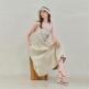 [누브][정상가 49000원][누브] Cotton Strap Bucket Hat - Ivory
