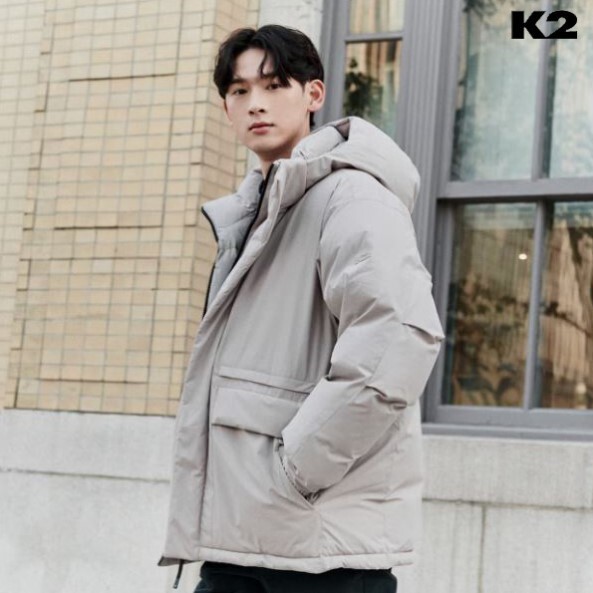 케이투 K2 케이투 남성 야상 헤비 구스다운 씬에어(THINAIR) FORCE KMW23559-ICT