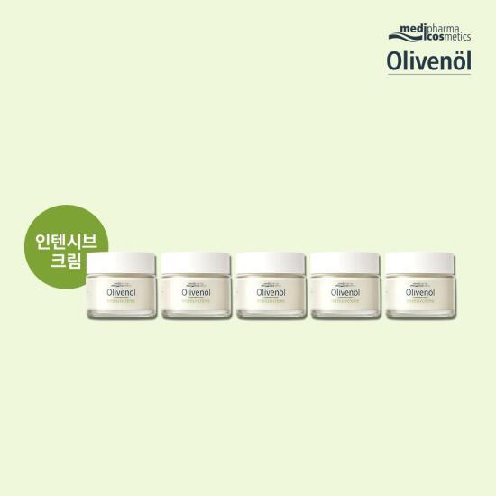 [올리브놀]★방송에서만★ 독일 No.1 올리브놀 인텐시브 크림 5개