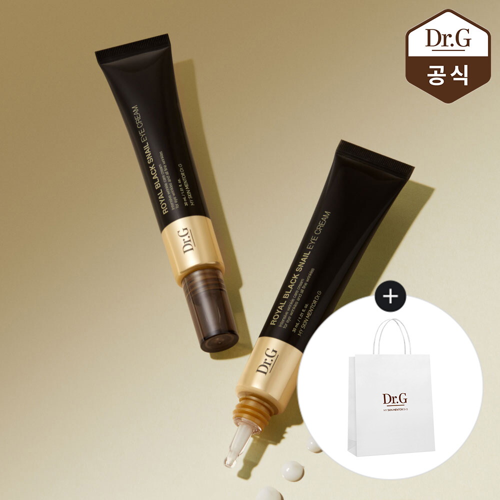 닥터지 [닥터지]로얄 블랙 스네일 아이크림 30ml 1+1 (증)닥터지 쇼핑백(소)