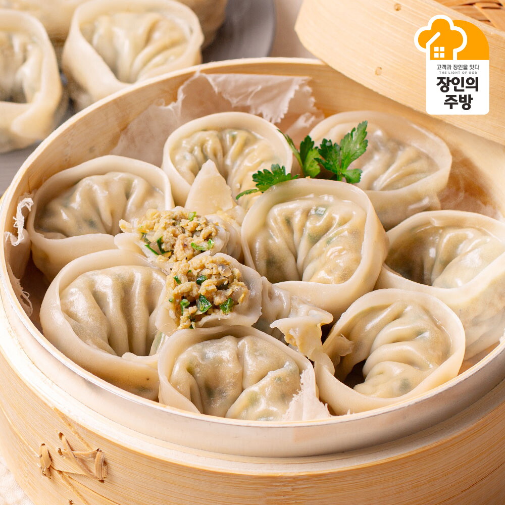 장인의주방 [박미경장인]3無첨가/국산돈육 육즙가득 산둥고기만두 924g(33개내외)