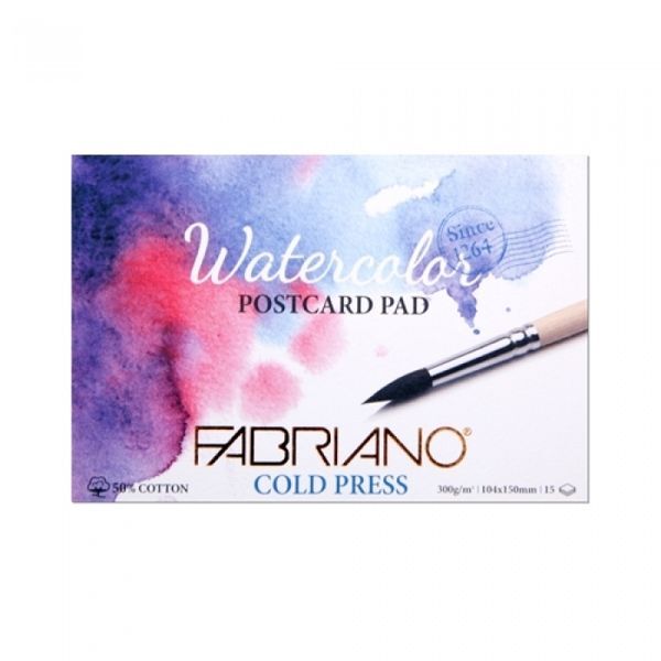 파브리아노 교보문고 한가람문구 포스트카드 PC02 파브리아노 중목 300g A6 15매