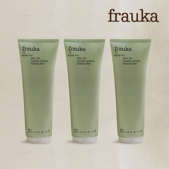 [프라우카][힐링패키지]프라우카 허브겔 대용량 250ml *3개 