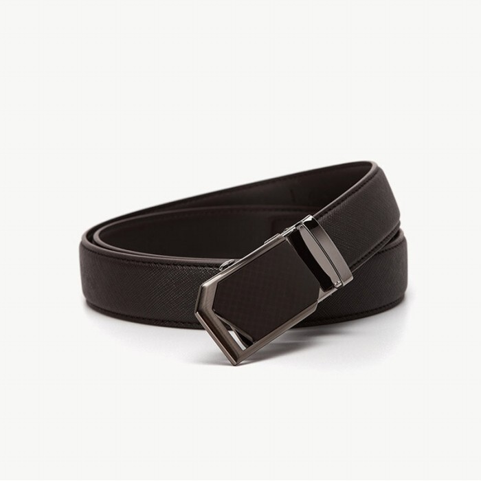 에스티코 [STCO]정장자동 언벨런스 커팅 벨트 브라운-SZEEV10875B