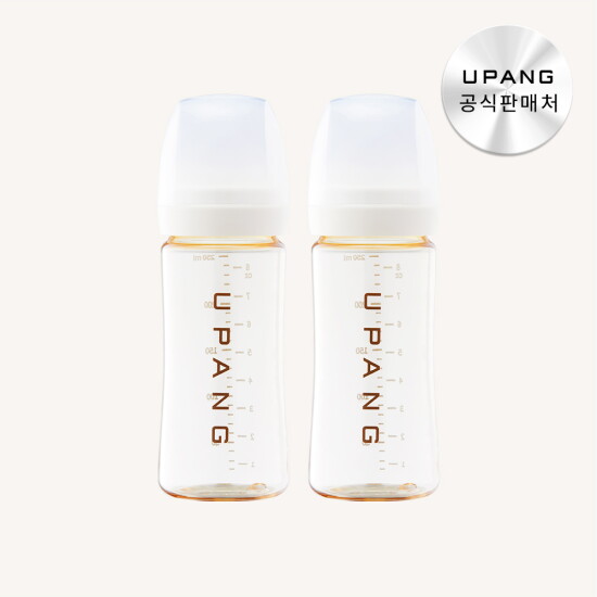 [유팡][유팡맘마] PPSU 젖병 노꼭지 250ml 2개입
