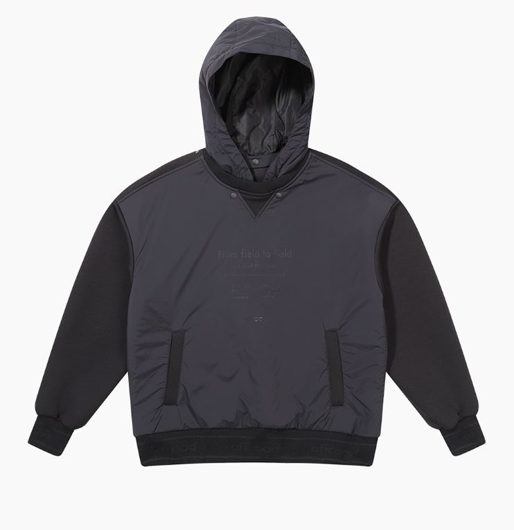 상세참조 오프로드 여성 레터링 스웻셔츠 후드 티셔츠 5J65320