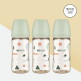 [모윰][모윰] PPSU 노꼭지 올인원 젖병 270ml 트리플팩 - 클라우드 에디션 (빨대컵 호환)