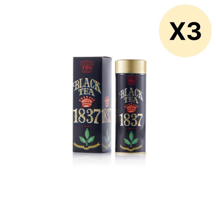 셀러허브 식품 TWG Tea 잎차 홍차 1837 블랙 티 추석 선물 100g X 3