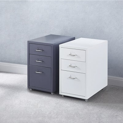 텐바이텐 인테리어 철제 책상서랍장 3단책상서랍 사무실 수납가구