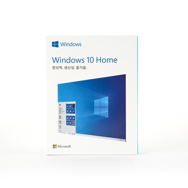 반데사르로이티 정품 MS 마이크로소프트 Windows 10 홈 처음사용자용 한글