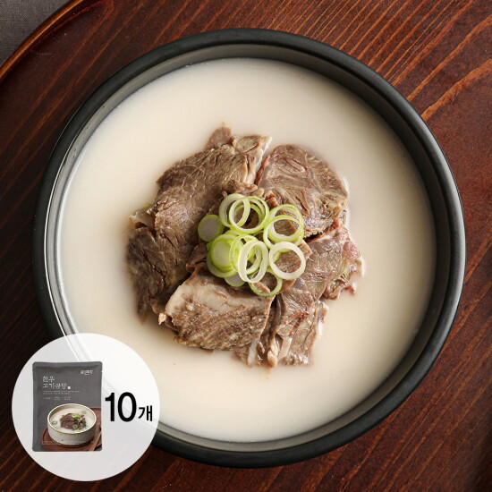 [설성목장]한우 고기곰탕 500g x 10개