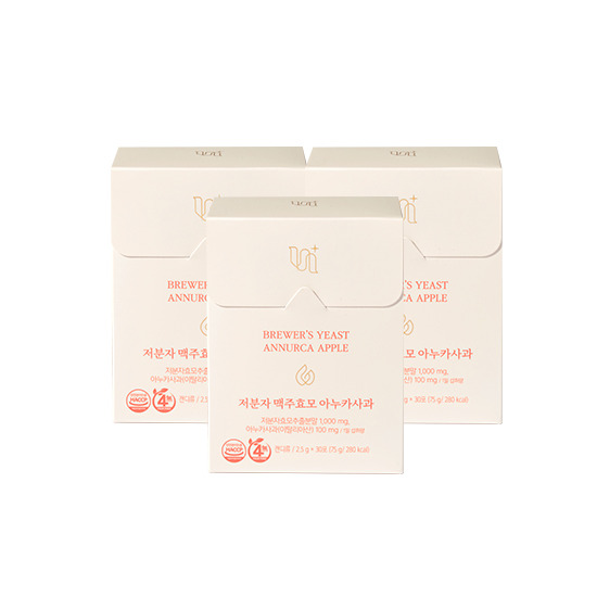 [비타민하우스]저분자 맥주효모 아누카사과 3박스