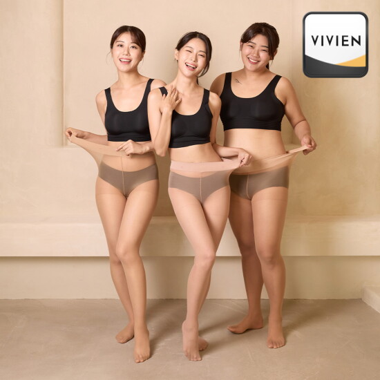 [비비안][비비안] 1+1 사계절 배 편한 스타킹 (모든 체형 44-99 사이즈)