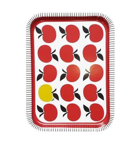 [단품]스웨덴 직수입 우드 트레이 27 x 20cm