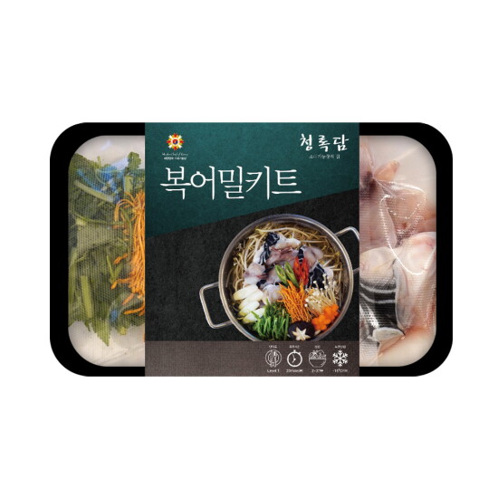 [쇼핑은 달달해][명품 복어요리 전문점] 청롬담 복어샤브 밀키트