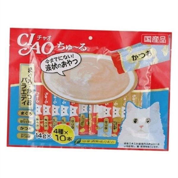 알티피아 [하프클럽/알티피아]고양이 간식 40개입 고양이 퓨레 영양 습식 참치 가다랑어 노묘 건강