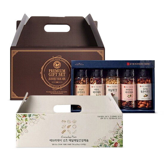 산과들에 🎑대량주문🎑 견과/소스/기타 선물세트 모음(견과/버섯/참기름/떡/쌀 外)