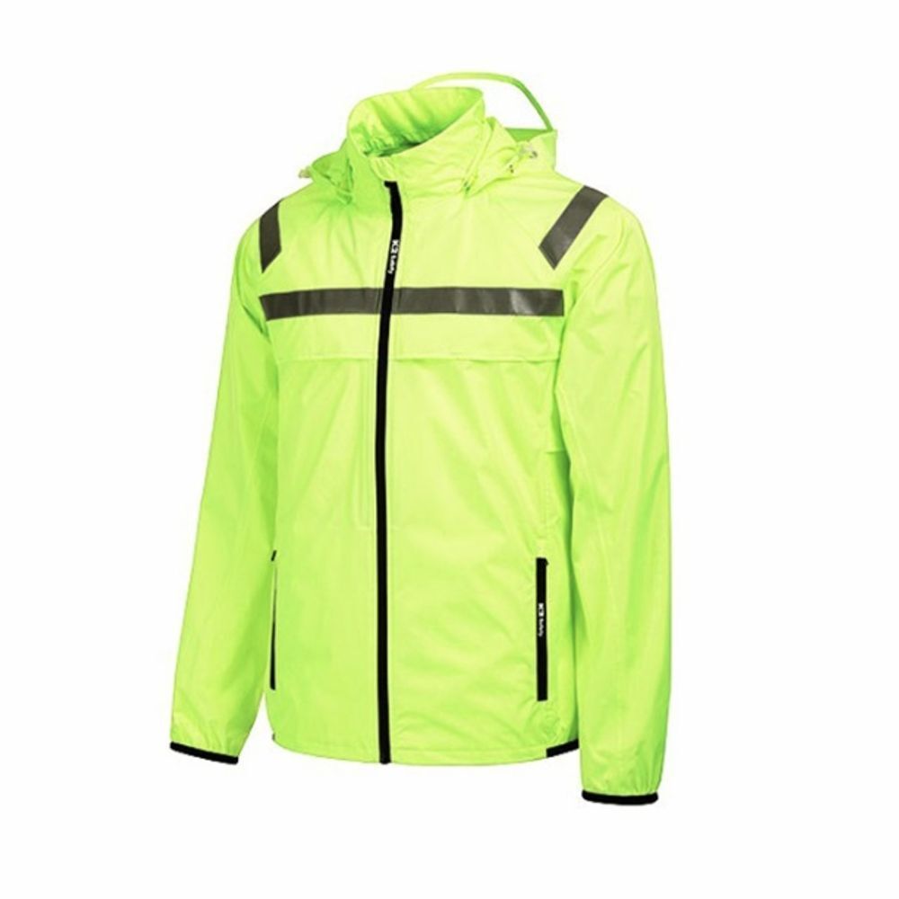 지오벤처스 K2 세이프티 우비 자켓 소프트 방수 레인 바람막이