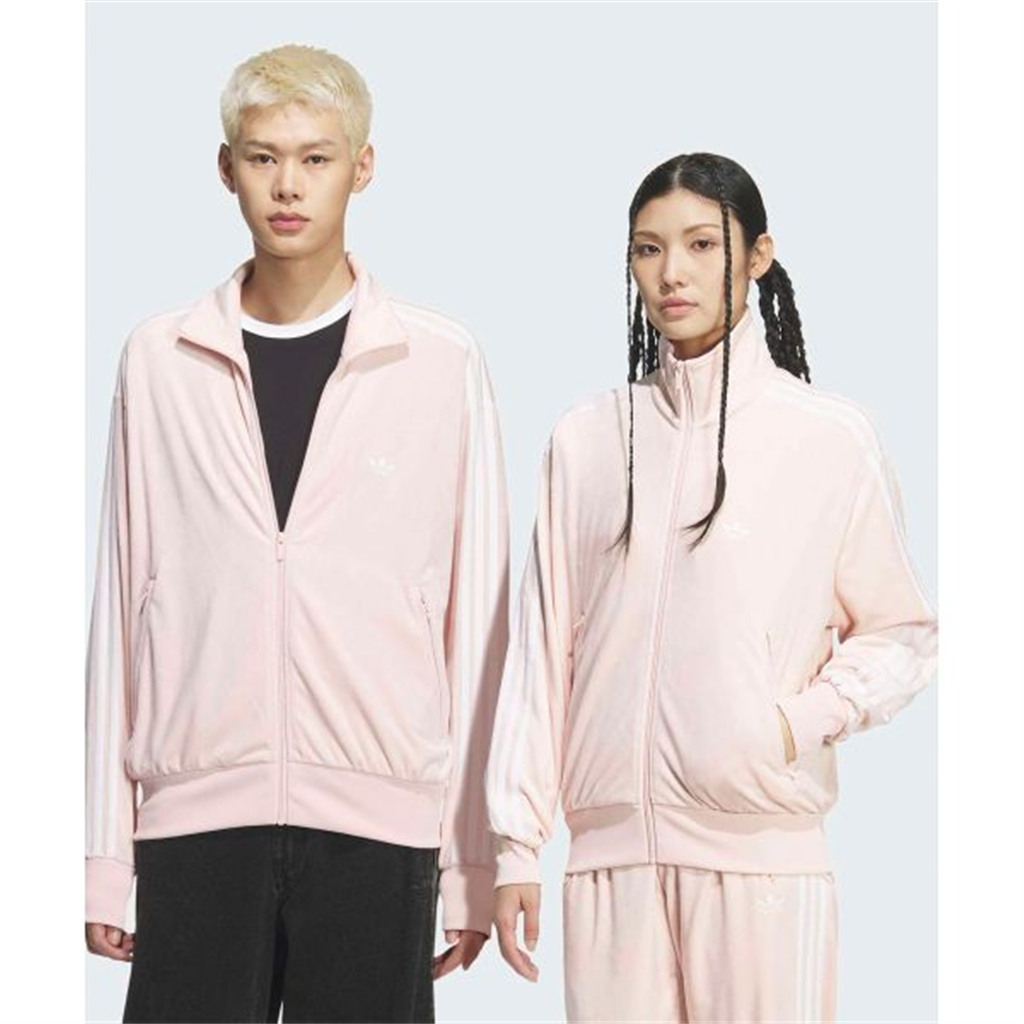 아디다스 아디다스 파이어버드 벨루어 트랙탑 - 샌드핑크 KQ5480 314474