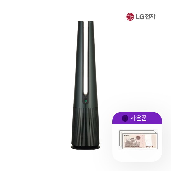 LG전자 [렌탈]LG전자 렌탈 LG 퓨리케어 엘지오브제 에어로타워 온풍겸용 그린 FS063PGDA 5년 34500/60개월 의무사용