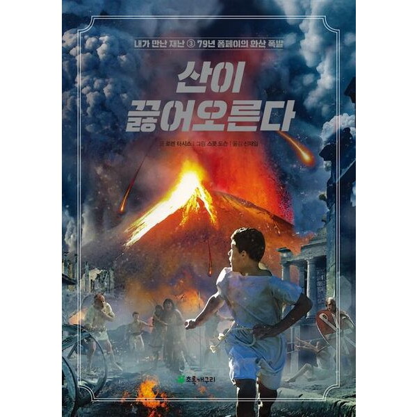 초록개구리 초록개구리 산이 끓어오른다 [개정판] : 79년 폼페이의 화산 폭발 (내가 만난 재난 3)