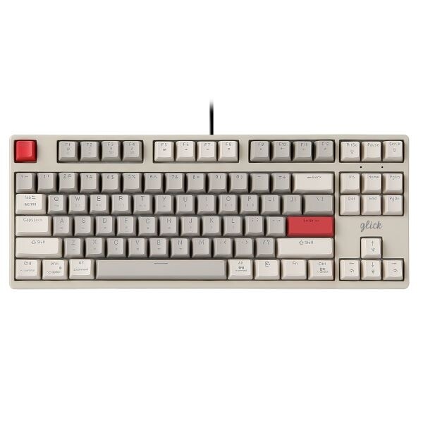 기타 지클릭커 슈퍼히어로 SPK87 기계식 키보드 유선